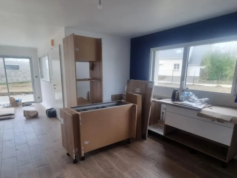 pose de plancher chauffant lorient